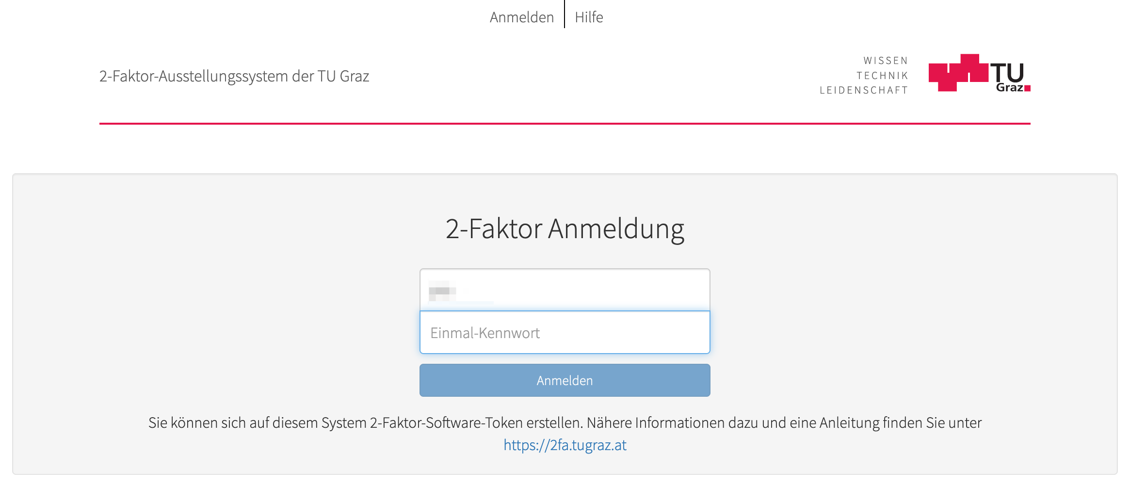 Anmelden